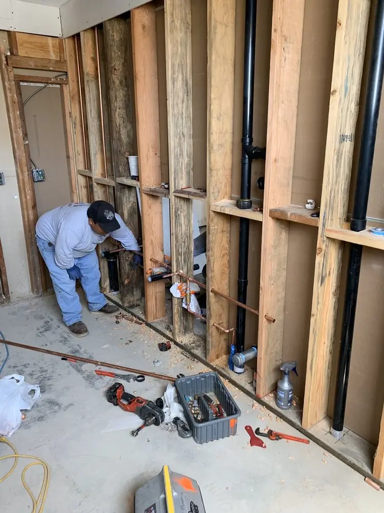 Commercial rough-in plumbing for Water Heater Replacement in Palatka